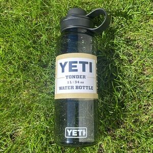 YETI Yonder Bottle in Black and Clear